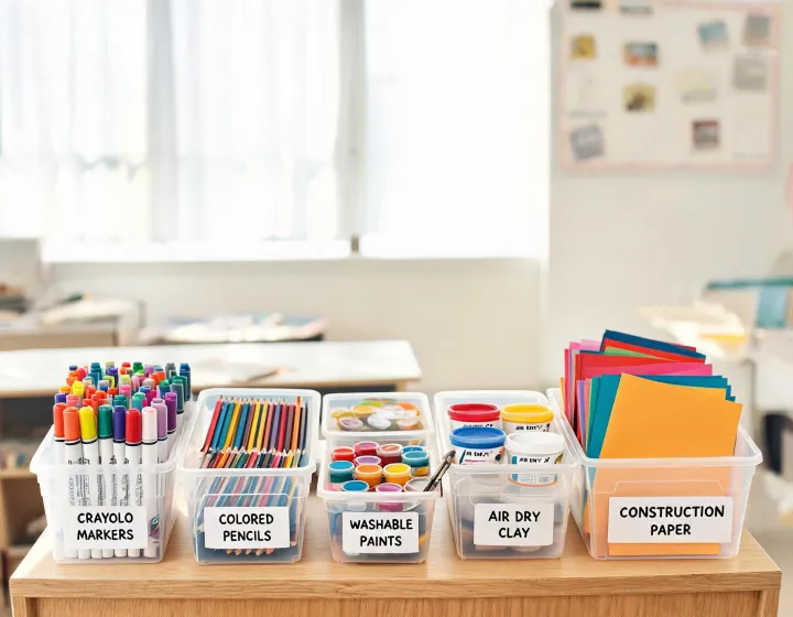 Crayola classroom art supply assortment