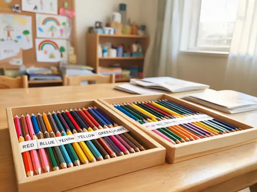 Colored pencil classroom sets